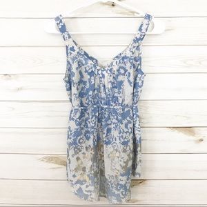 Urban Outfitters, Blue/Cream tank XS